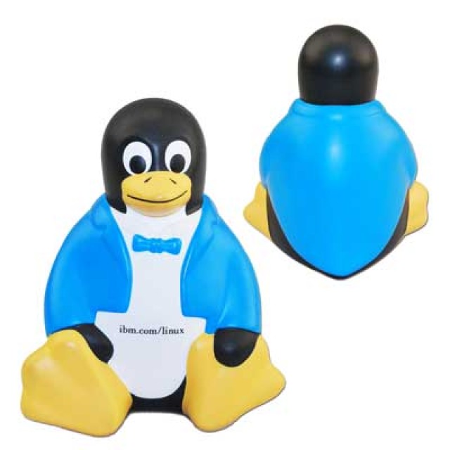 CH313 - Penguin With Tie Stress Reliever
