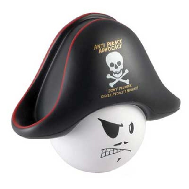CH389 - Pirate Mad Cap Stress Reliever ©