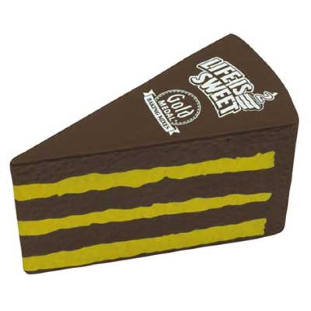 VE046 - Cake Slice Stress Reliever