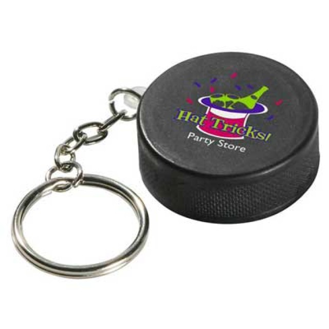 KE014 - Hockey Puck Keychain