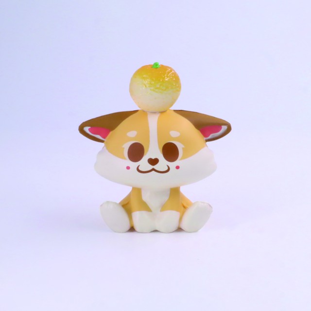 AZ672 - Stress Dog with Spinning Fruit